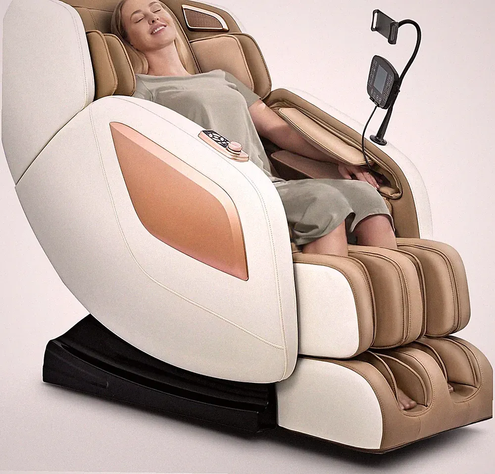 Full Body Shiatsu Massage Chair with Heat, Zero Gravity & Bluetooth Control