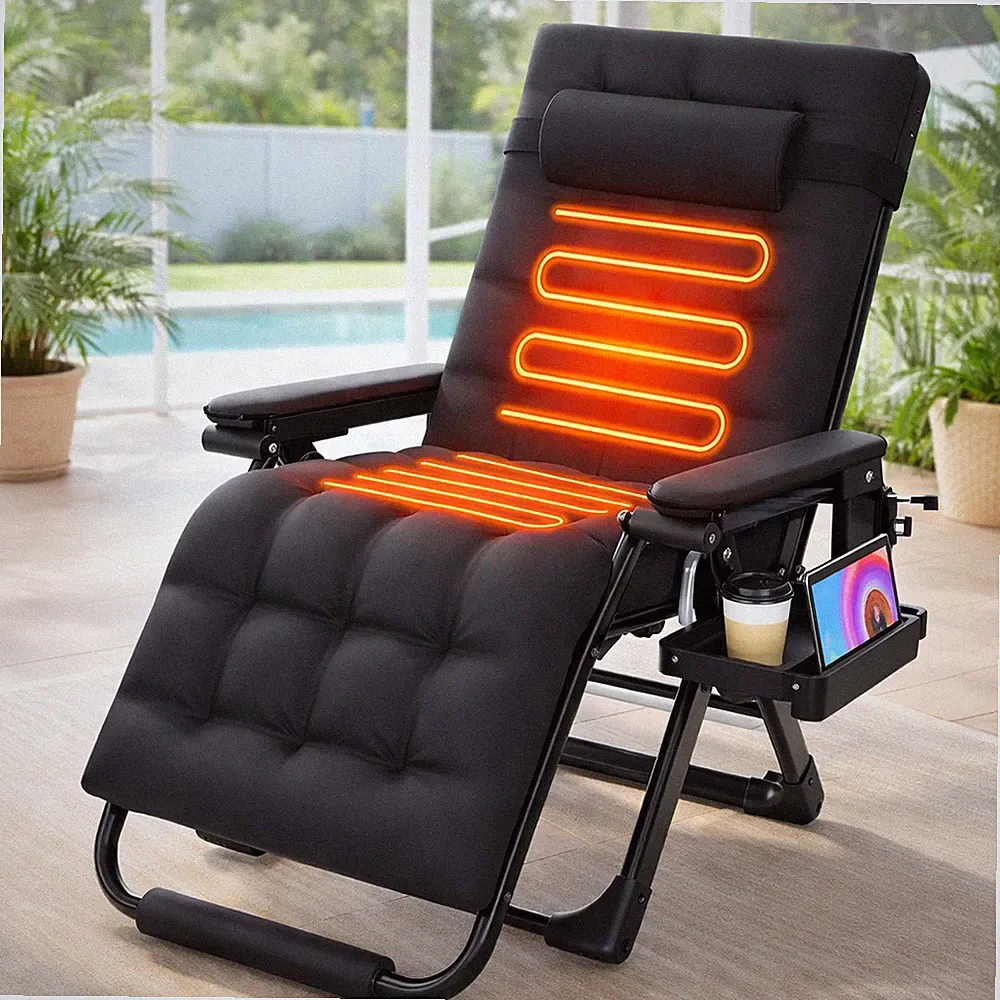 XL Heated Zero Gravity Recliner Chair | Oversized, Supportive & Easy to Relax In